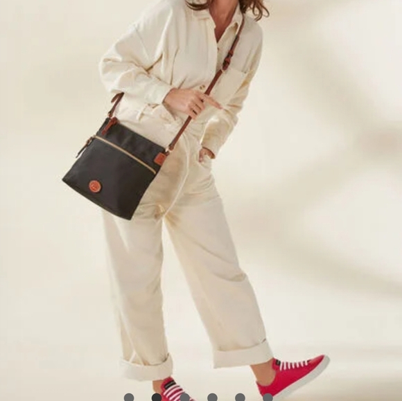 Dooney & Bourke Blue Crossbody Bag EUC - Picture 3 of 13